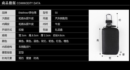 批發工廠直銷 高檔牛皮系列真皮鑰匙扣與汽車鑰匙包，品質與實惠兼具